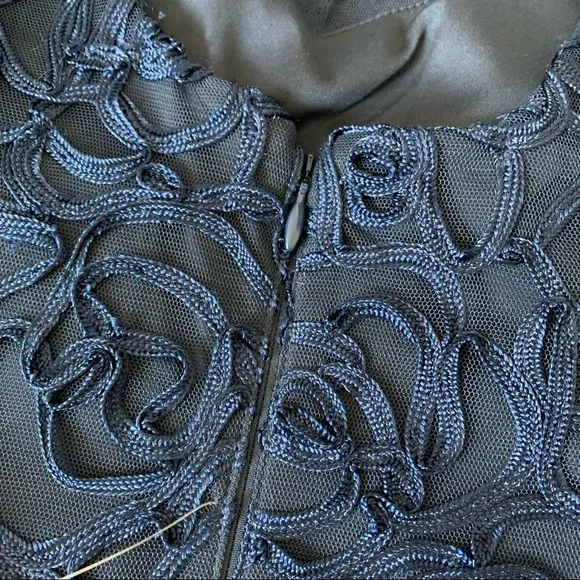 JS Collections Soutache Mermaid Gown NWT - Picture 8 of 12